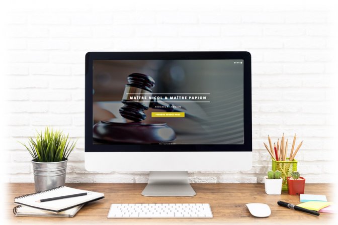 Site internet avocats Nicol et Papion à Lannion