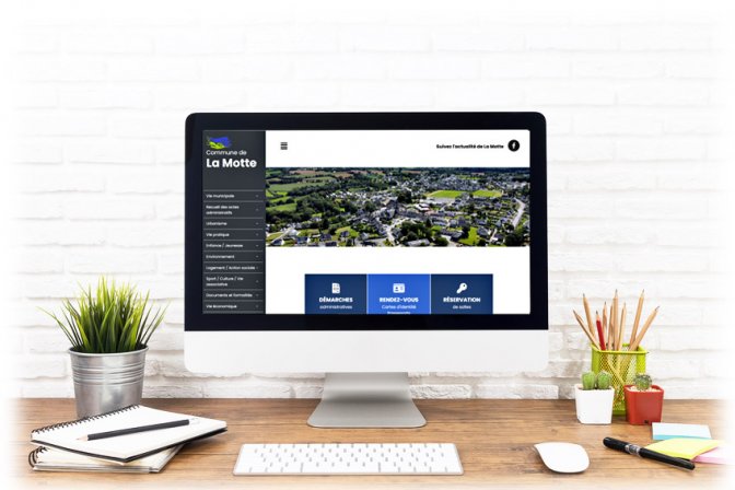 Site internet mairie de La Motte