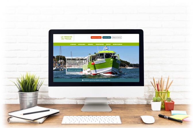 Site internet Passeur du Trieux